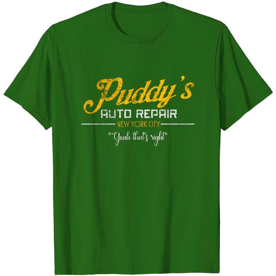 Puddys Auto Repair Seinfeld Tshirt